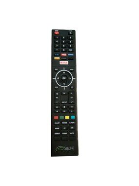 Genuine Seiki Flat Screen TV Remote Control 355-3 Tested and Works